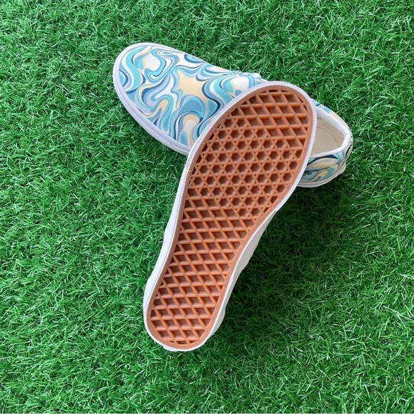 Vans Classic Slip On Swirl Turquoise - Picture 5 of 5